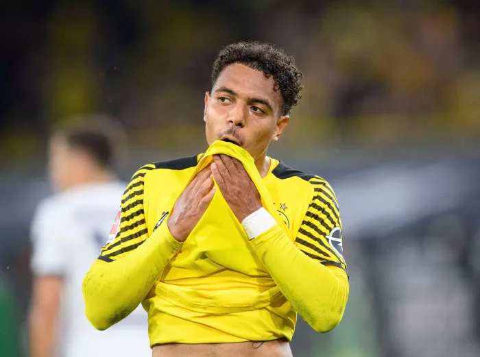 Dortmund, Deutschland. 28th Aug, 2021. Donyell MALEN (DO) disappointed, Soccer 1. Bundesliga, 3rd matchday, Borussia Dortmund (DO) - TSG 1899 Hoffenheim (1899), on 08.27.2021 in Dortmund/Germany. #DFL regulations prohibit any use of photographs as image s Dortmund – Besiktas, 7/12: Speltips & stream