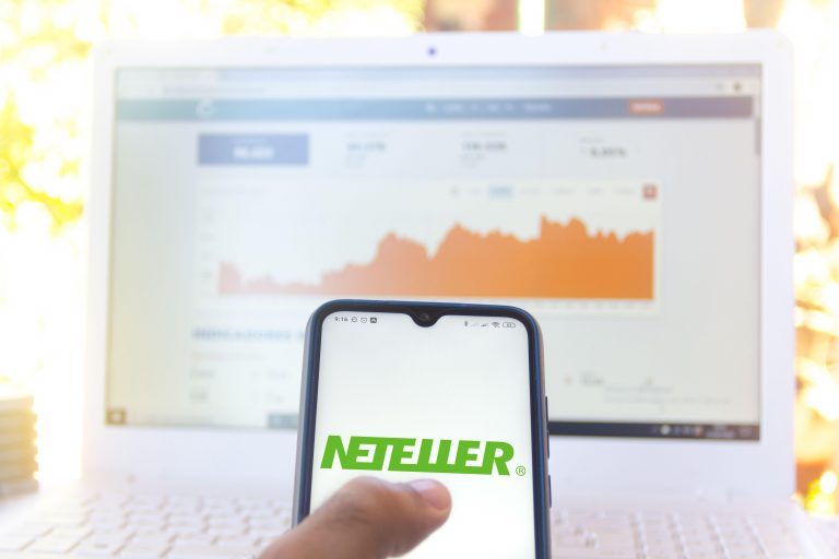 Brazil. 22nd June, 2020. In this photo illustration the Neteller logo seen displayed on a smartphone. Credit: Rafael Henrique/SOPA Images/ZUMA Wire/Alamy Live News