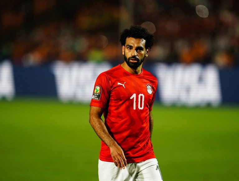 Cairo, Egypt. June 21, 2019: Mohamed Salah Mahrous Ghaly of Egypt during the African Cup of Nations match between Egypt and Zimbabwe at the Cairo International Stadium in Ulrik Pedersen/CSM.