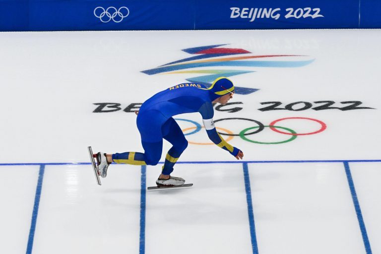 Nils van der Poel (SWE) Gold Medal during the Olympic Winter Games Beijing 2022, Speed Skating