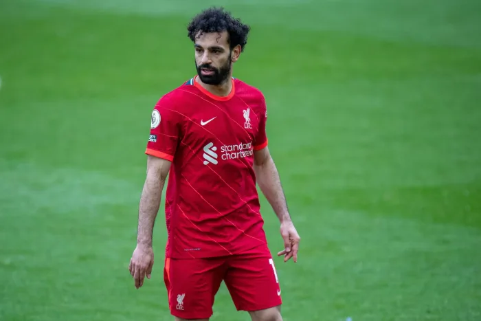 LIVERPOOL, ENGLAND - MAY 23: Mohamed Salah of Liverpool during the Premier League match between Liverpool and Crystal Palace at Anfield Inter Liverpool live stream