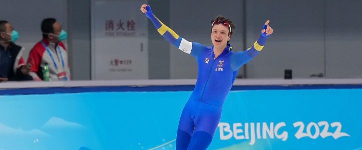 Nils Van der Poel OS-guld & Världsrekord: 10 000 m skridskor Nils Van der Poel OS-guld & Världsrekord: 10 000 m skridskor