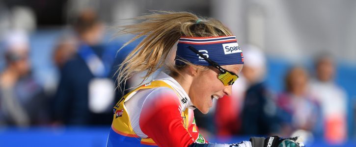 Frida Karlsson & Ebba Andersson utanför pallen - Johaug vann Frida Karlsson & Ebba Andersson utanför pallen - Johaug vann