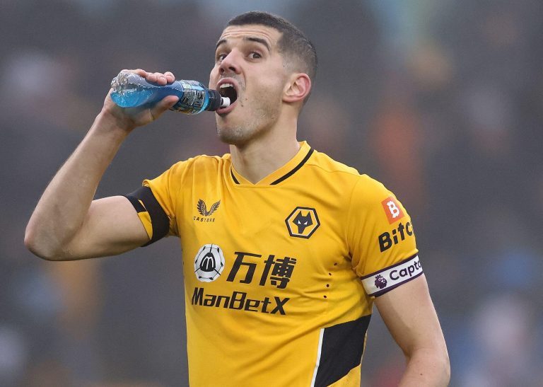 Wolverhampton, England, 19th December 2021. Conor Coady of Wolverhampton Wanderers during the Premier League match at Molineux, Wolverhampton. Picture credit should read: Darren Staples / Sportimage Wolverhampton, England, 19th December 2021. Conor Coady of Wolverhampton Wanderers during the Premier League match at Molineux, Wolverhampton. Picture credit should read: Darren Staples / Sportimage