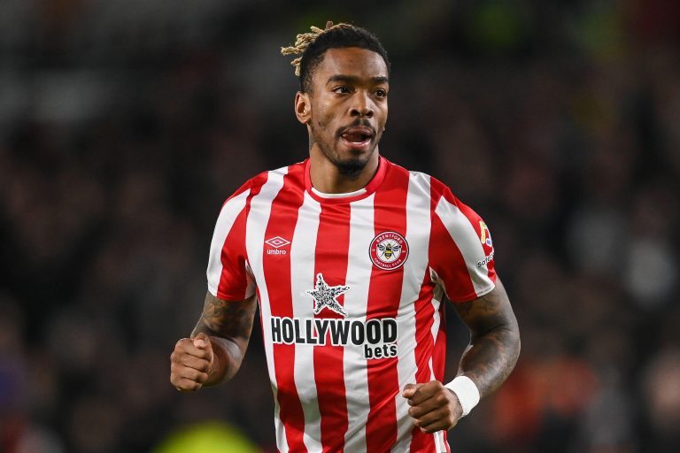 Ivan Toney #17 of Brentford during the game in, on 1/19/2022. (Photo by Craig Thomas/News Images/Sipa USA) Credit: Sipa USA/Alamy Live News Ivan Toney #17 of Brentford during the game in, on 1/19/2022. (Photo by Craig Thomas/News Images/Sipa USA) Credit: Sipa USA/Alamy Live News