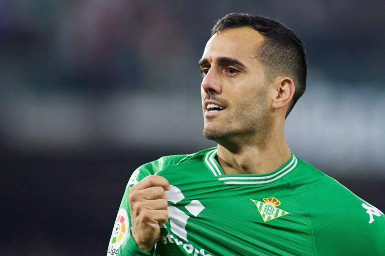 Juan Miguel "Juanmi" Jimenez of Real Betis celebrates a goal during the Spanish championship La Liga football match between Real Betis and Real Sociedad on December 12, 2021 at Benito Villamarin stadium in Sevilla, Spain - Photo: Joaquin Corchero/DPPI/Liv Juan Miguel "Juanmi" Jimenez of Real Betis celebrates a goal during the Spanish championship La Liga football match between Real Betis and Real Sociedad on December 12, 2021 at Benito Villamarin stadium in Sevilla, Spain - Photo: Joaquin Corchero/DPPI/Liv