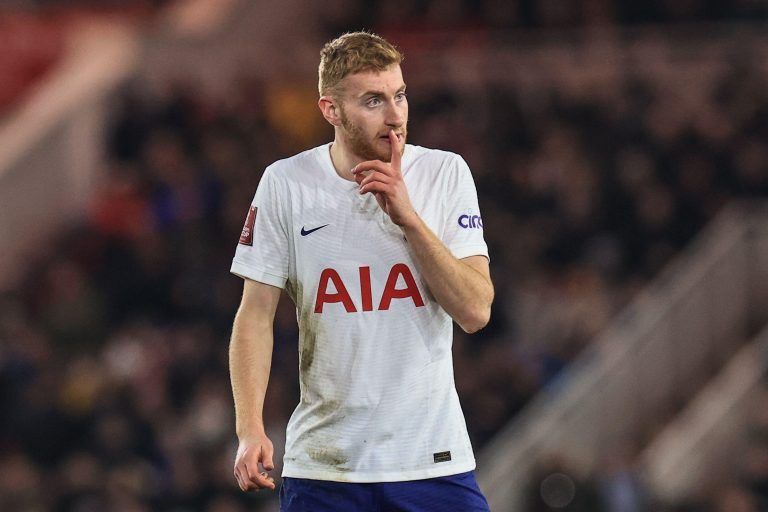 Middlesbrough, UK. 01st Mar, 2022. Dejan Kulusevski #21 of Tottenham Hotspur during the game in Middlesbrough, United Kingdom on 3/1/2022. (Photo by Mark Cosgrove/News Images/Sipa USA) Credit: Sipa USA/Alamy Live News Middlesbrough, UK. 01st Mar, 2022. Dejan Kulusevski #21 of Tottenham Hotspur during the game in Middlesbrough, United Kingdom on 3/1/2022. (Photo by Mark Cosgrove/News Images/Sipa USA) Credit: Sipa USA/Alamy Live News