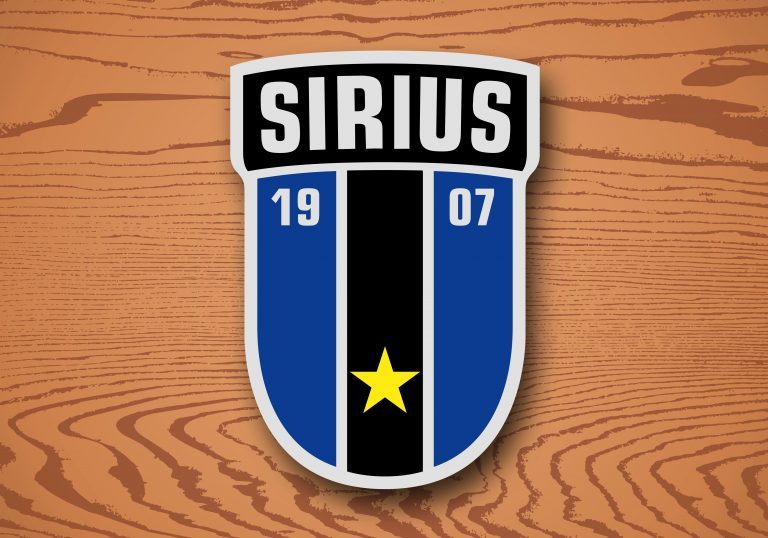 Coat of arms IK Sirius, Uppsala, a football club from Sweden