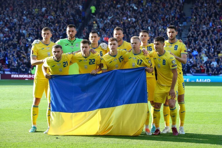 Glasgow, UK. 01st June, 2022. The Semi finals of the FIFA World Cup 2022 qualifier between Scotland and Ukraine took place at Hampden Stadium, Glasgow, Scotland, UK. Ukraine won 3 - 1 and progresses to the next stage. Scotland fails to qualify. Credit: Fi Glasgow, UK. 01st June, 2022. The Semi finals of the FIFA World Cup 2022 qualifier between Scotland and Ukraine took place at Hampden Stadium, Glasgow, Scotland, UK. Ukraine won 3 - 1 and progresses to the next stage. Scotland fails to qualify. Credit: Fi
