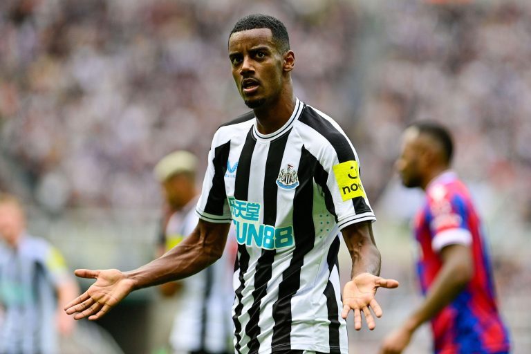Newcastle Upon Tyne, UK. 03rd Sep, 2022. Newcastle forward Alexander Isak during the Premier League football match between Newcastle United and Crystal Palace at St James Park in Newcasle, England. (Foto: Richard Callis/Sports Press Photo/C - ONE HOUR DEA Newcastle Upon Tyne, UK. 03rd Sep, 2022. Newcastle forward Alexander Isak during the Premier League football match between Newcastle United and Crystal Palace at St James Park in Newcasle, England. (Foto: Richard Callis/Sports Press Photo/C - ONE HOUR DEA