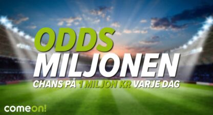 oddsmiljonen comeon