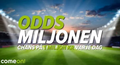 oddsmiljonen comeon