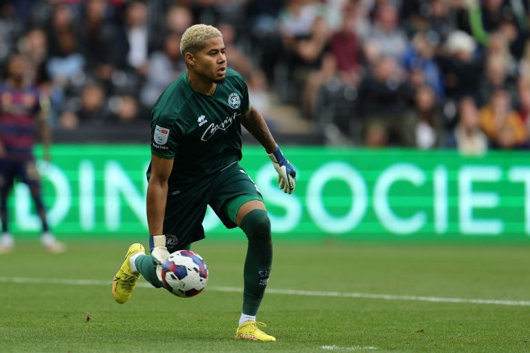 Swansea, UK. 03rd Sep, 2022. Seny Dieng, the goalkeeper of Queens Park Rangers in action. EFL Skybet championship match, Swansea city v Queens Park Rangers at the Swansea.com Stadium in Swansea, Wales on Saturday 3rd September 2022. this image may only be Swansea, UK. 03rd Sep, 2022. Seny Dieng, the goalkeeper of Queens Park Rangers in action. EFL Skybet championship match, Swansea city v Queens Park Rangers at the Swansea.com Stadium in Swansea, Wales on Saturday 3rd September 2022. this image may only be