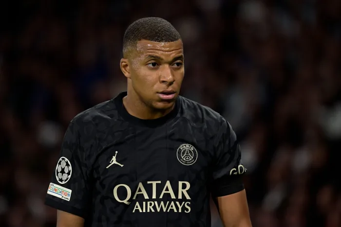 Paris, France. 19th Sep, 2023. Julien Mattia/Le Pictorium - Match PSG - Borussia Dortmund - 19/09/2023 - France/Ile-de-France (region)/Paris - Kylian Mbappe during the first match of group F of the Champions League between PSG and Borussia Dortmund at the