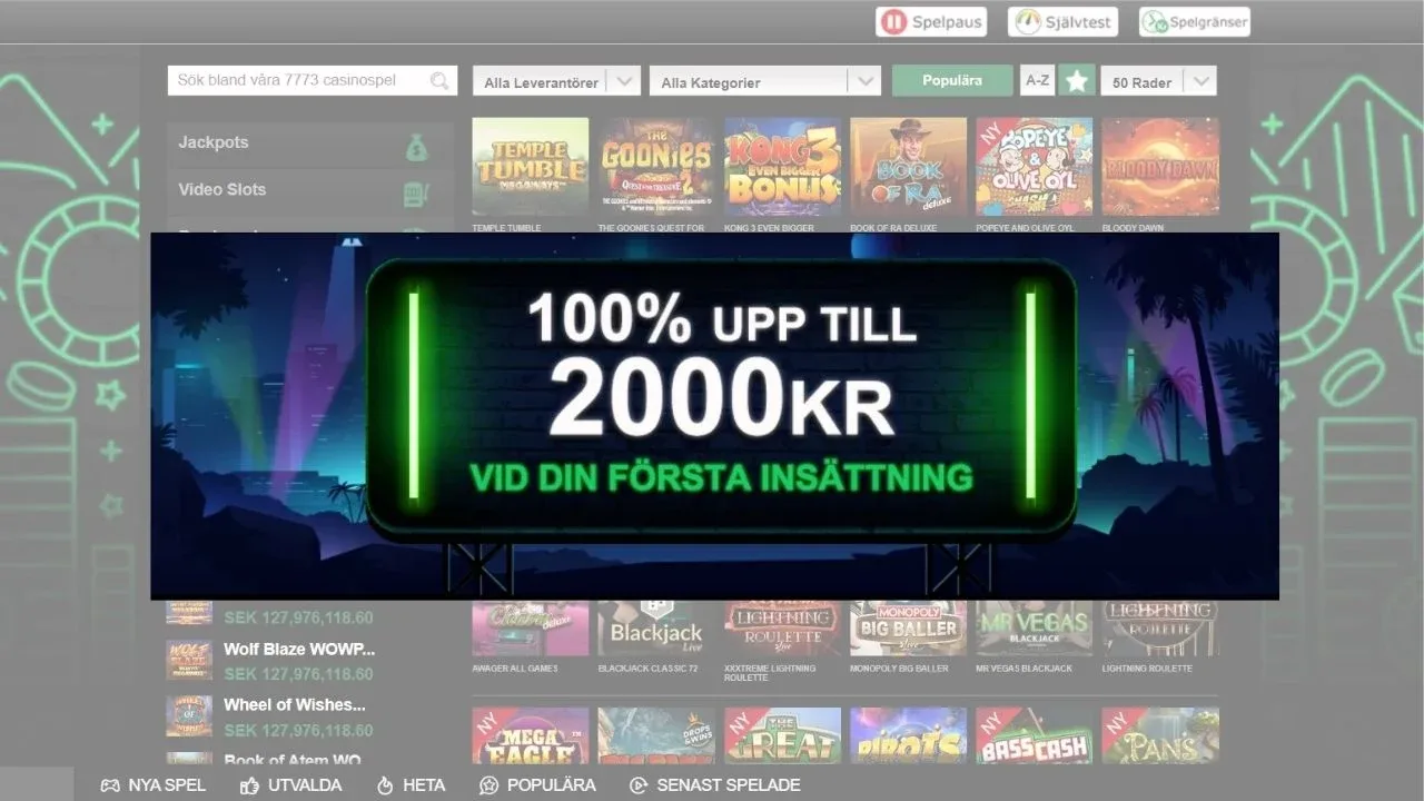 Mr Vegas bonus