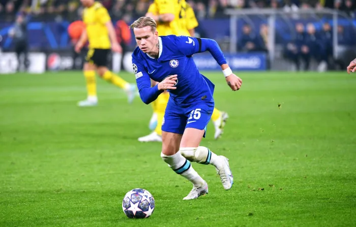 Champions League, Round of 16, Signal Iduna Park Dortmund: Borussia Dortmund vs FC Chelsea; Mykhailo Mudryk
