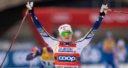 maja dahlqvist tour de ski skidor