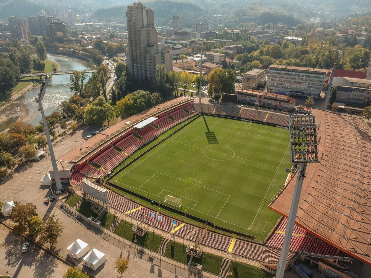 bosnien fotboll stadium