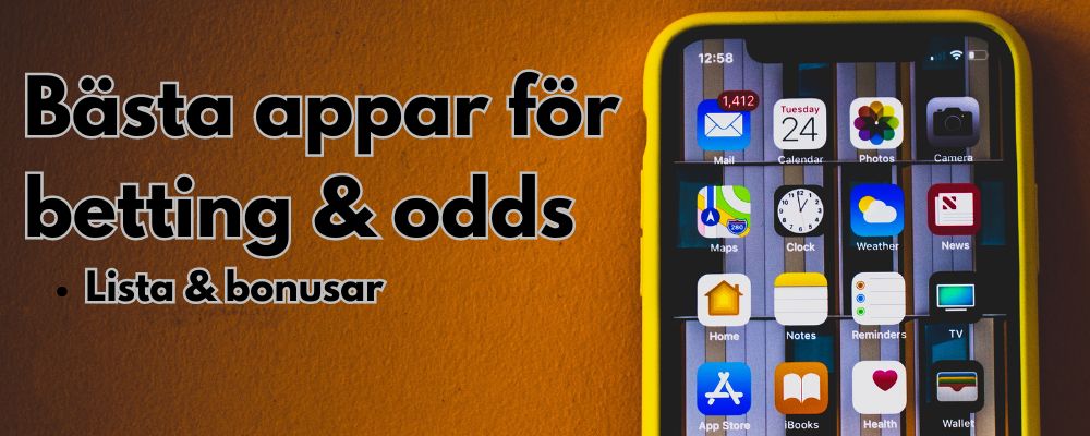 appar för betting och odds