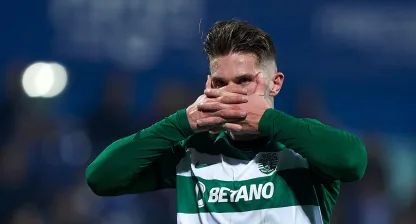viktor gyökeres sporting målgest