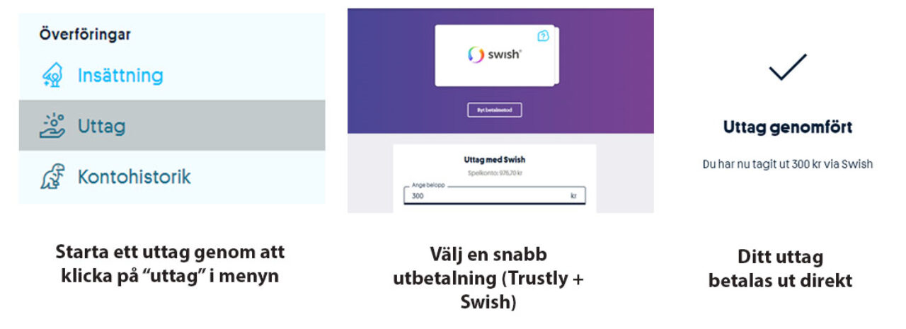 swisha till spelbolagen