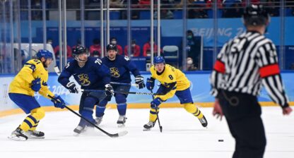 sverige vs finland hockey