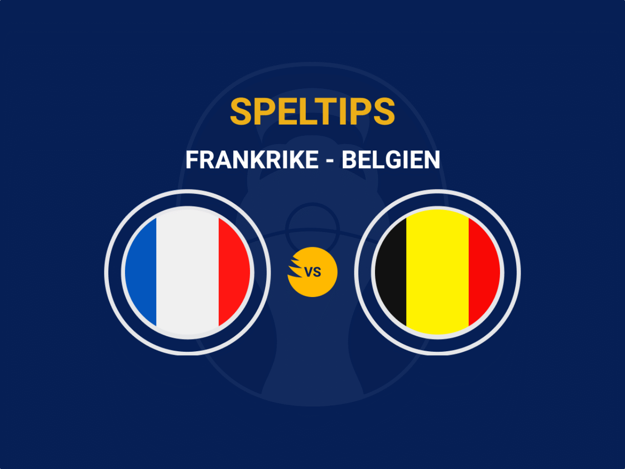 frankrike belgien em