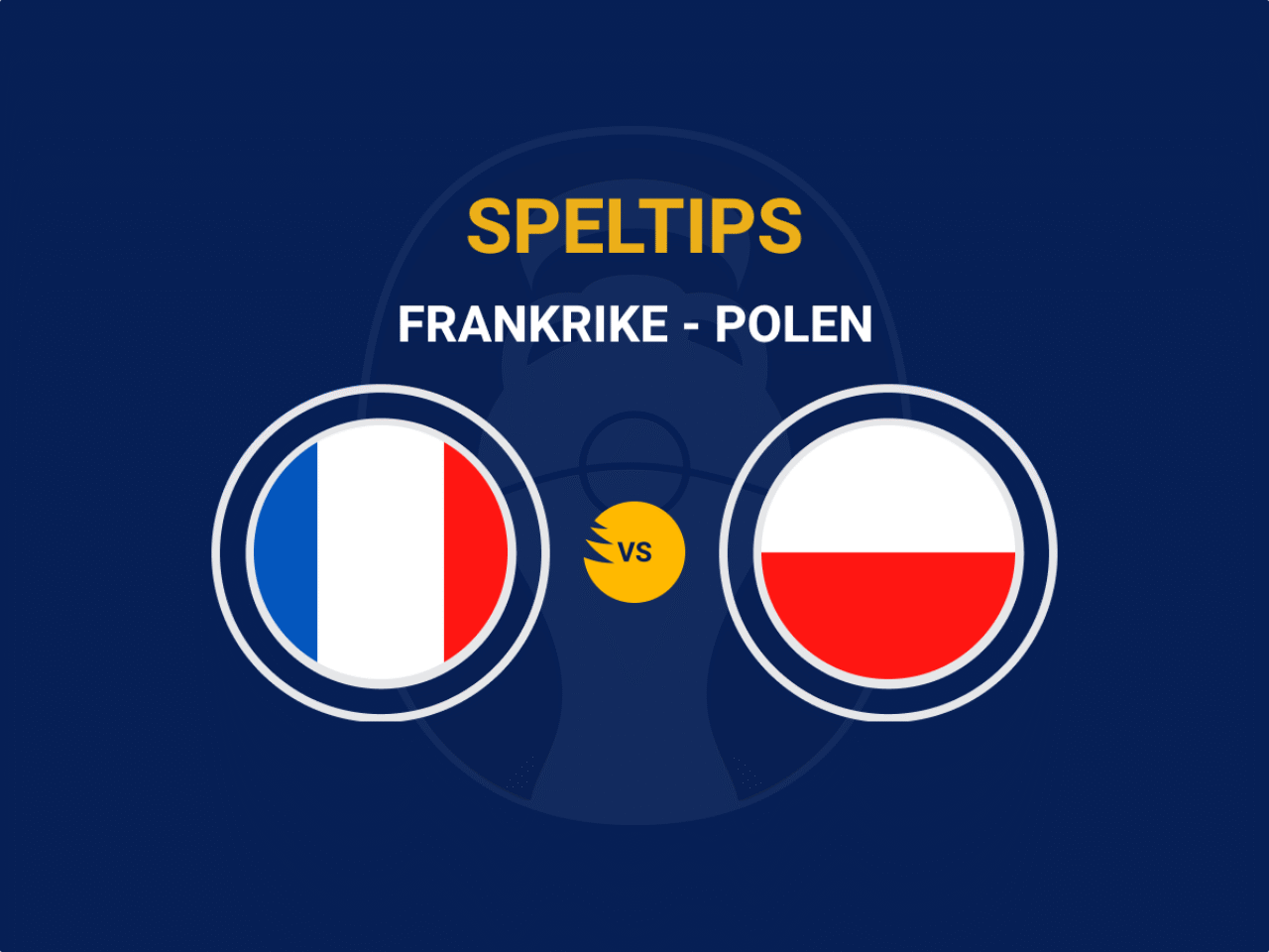 frankrike polen em speltips