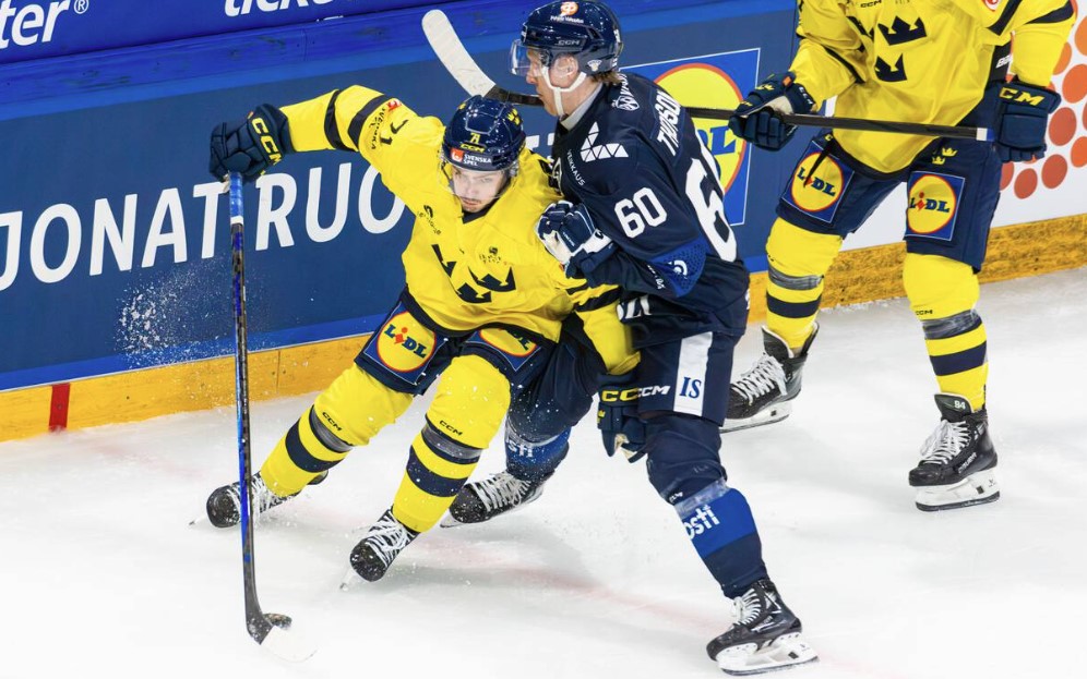 sverige vs finland hockey