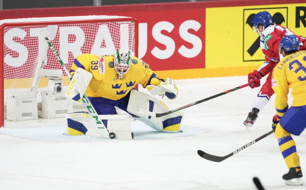 sverige vs tjeckien ishockey vm