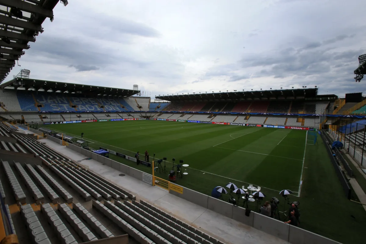 A general view of Jan Breydel Stadion home of Club Brugge