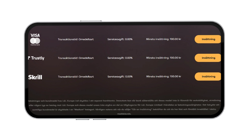 CasinoCasino insättning