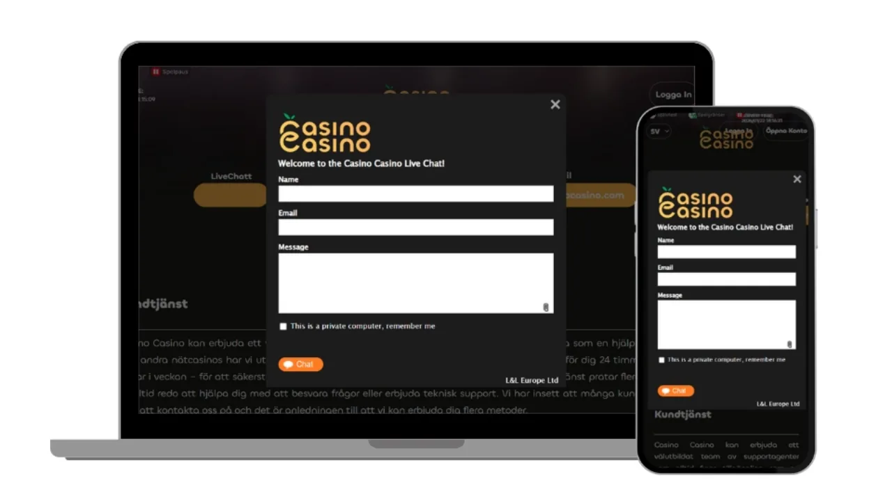 CasinoCasino kundtjänst