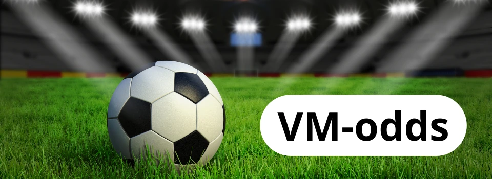 Fotbolls VM 2026 odds från spelbolagen