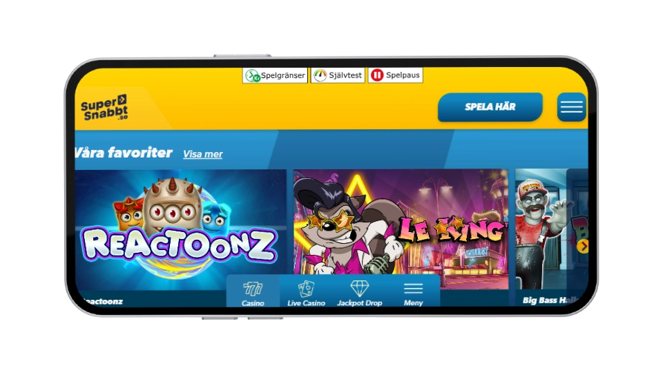 Supersnabbt urval av spel