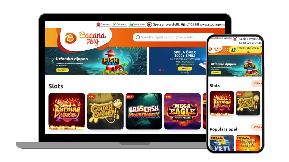 BacanaPlay Casino hemsida