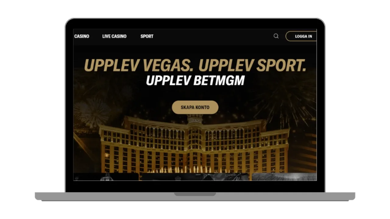 Casino utan konto BetMGM.