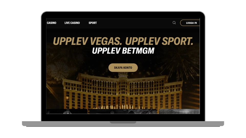 Casino utan konto BetMGM.