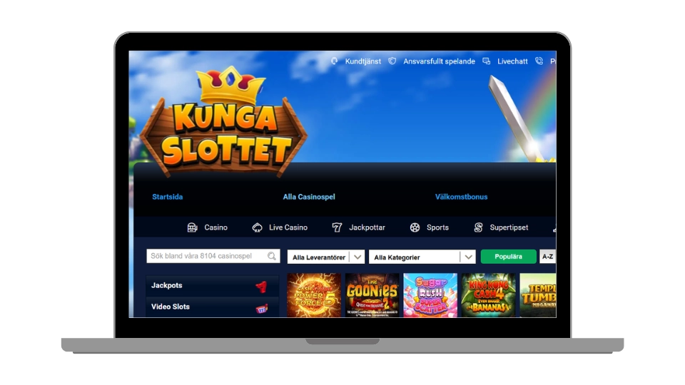 Casino utan konto Kungaslottet.