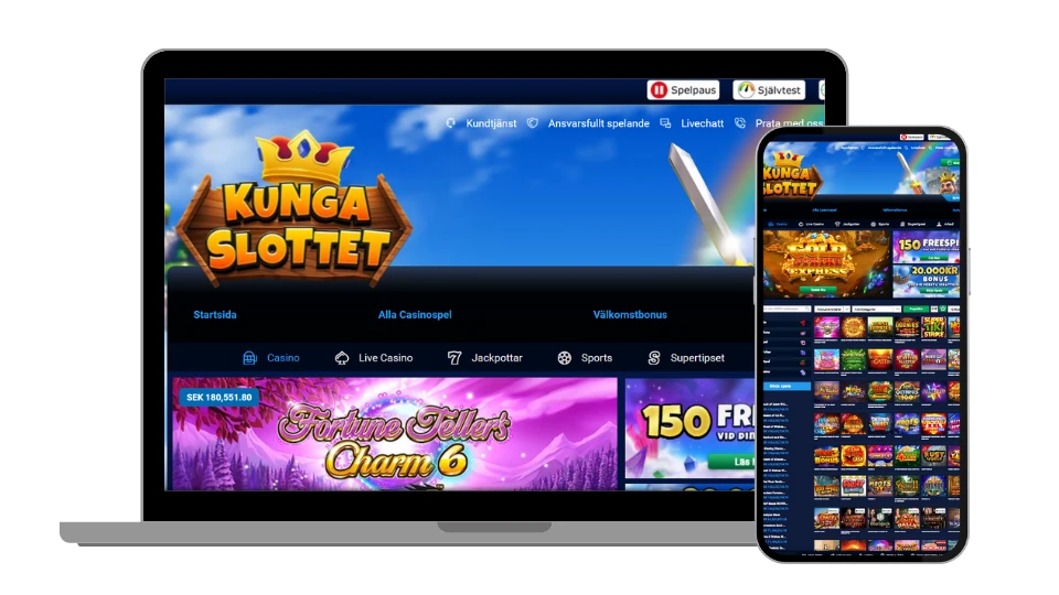 Kungaslottet webbsida