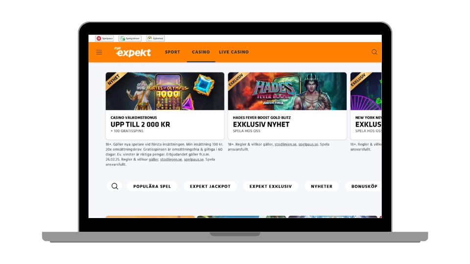 Casino med Trustly - Nya Expekt