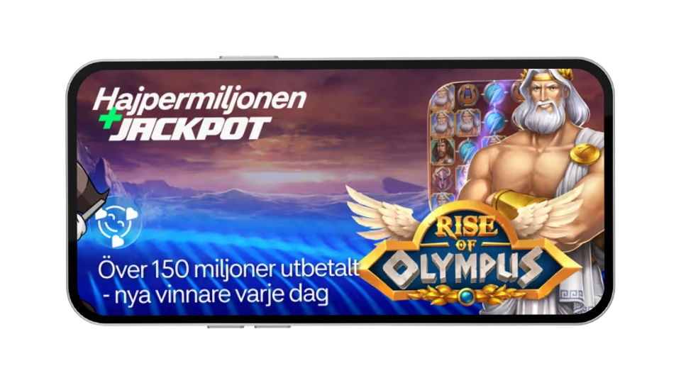 Hajpermiljonen jackpot