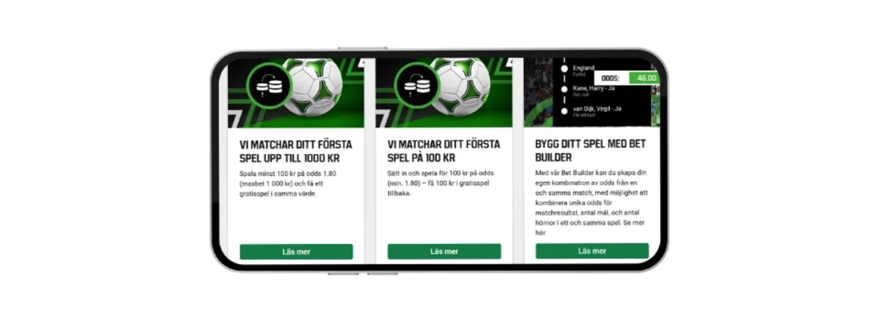Unibet sporterbjudande