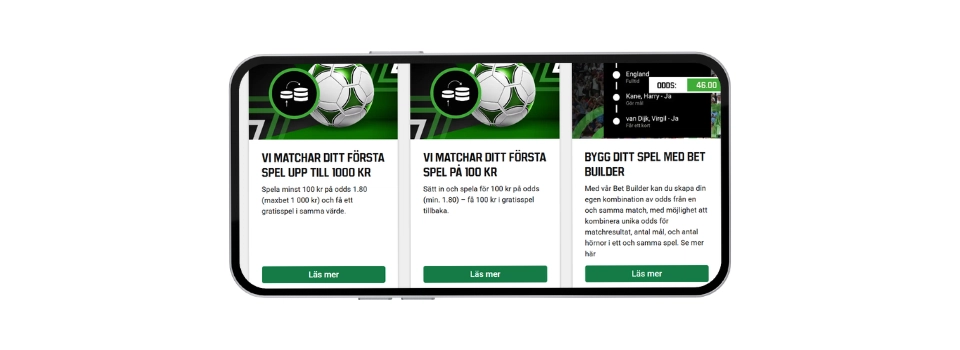 Unibet sporterbjudande