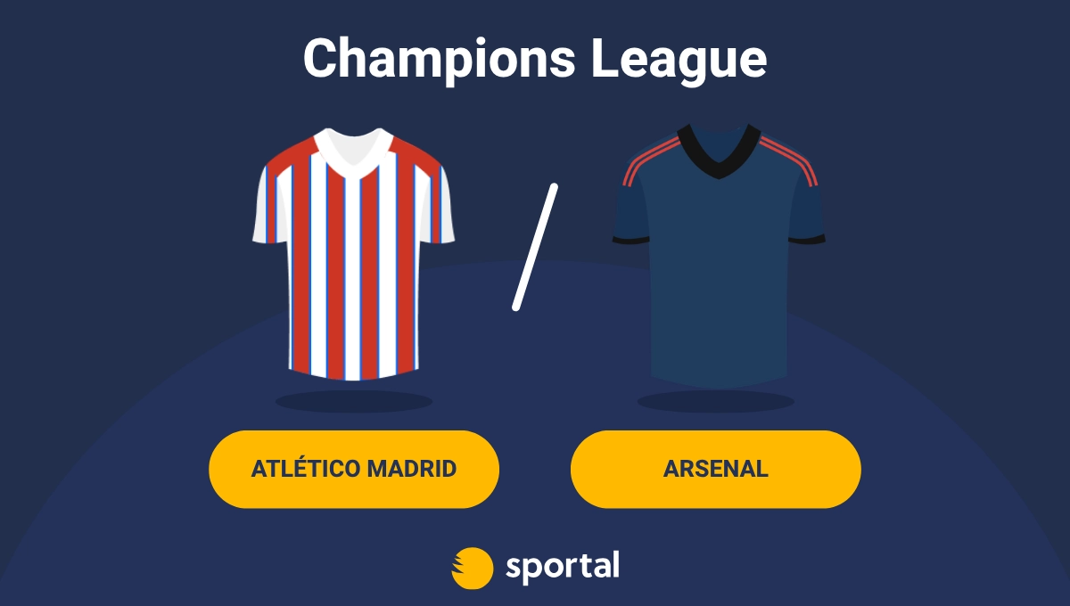 Atlético Madrid mot Arsenal