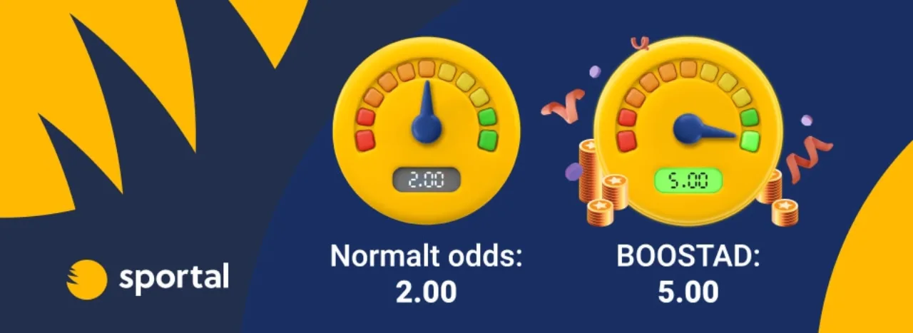 Boostade och normala odds