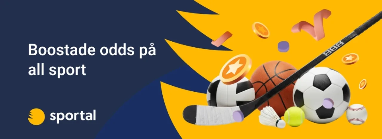 Boostade odds på sport