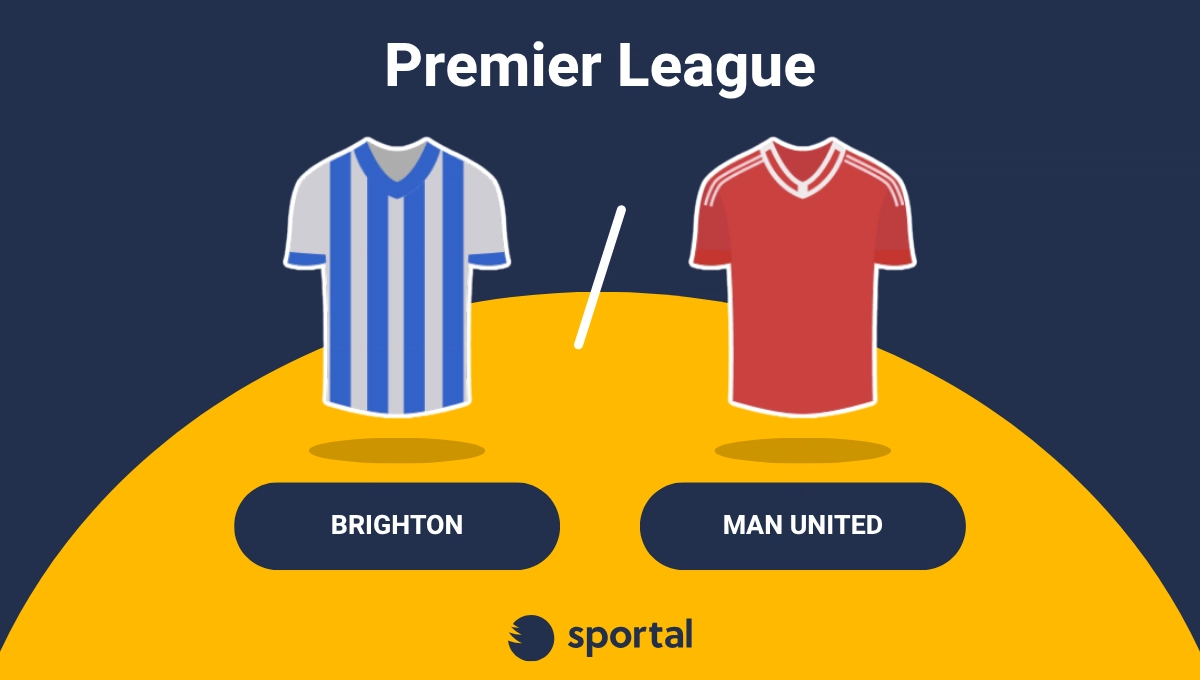 Brighton och Man United matchtröjor.