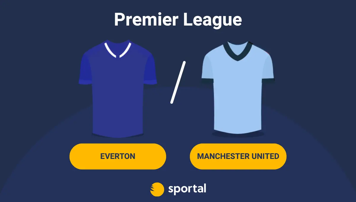 Everton mot Manchester United