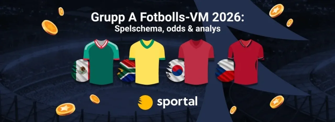 Grupp A Fotbolls-VM 2026 matchtröjor.